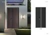 High-Quality Entrance Security Door with Advanced Locking System