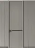 Modern Solid Wood Composite Entry Door for Living Spaces