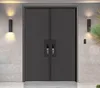 Premium Double Door Cast Aluminum Entrance Armor Door