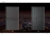 Sinpolo Premium Modern Cast Aluminum Anti-Theft Entrance Door with Smart Lock