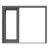 Support Customize Sliding Door Aluminum Door Sturdy Aluminum Frame Heavy Windproof